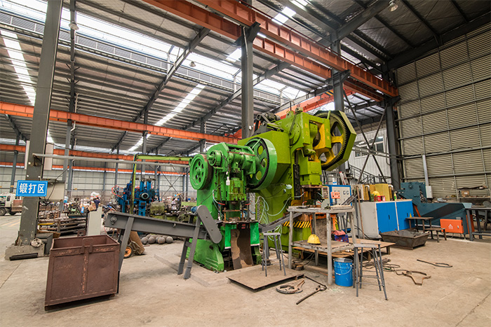 怀化网架配件-锥头加工车间